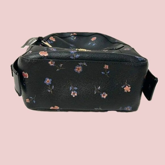 Coach Black Floral Backpack main image 6
